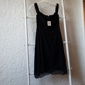 Free people sexy black slip dress